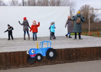 Игровая программа в Городском парке культуры и отдыха г. Чехов