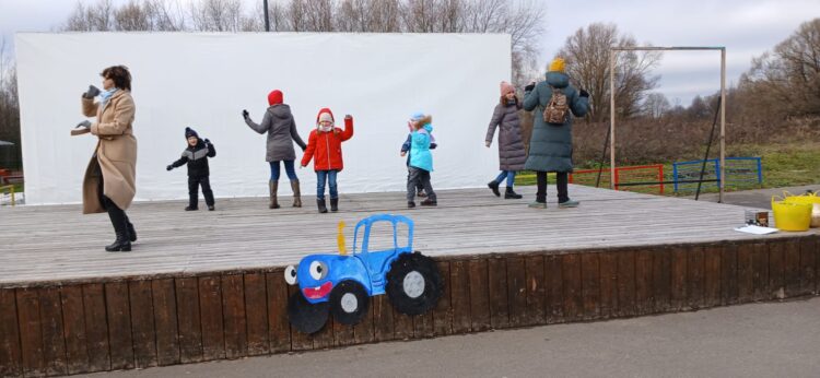 Игровая программа в Городском парке культуры и отдыха г. Чехов