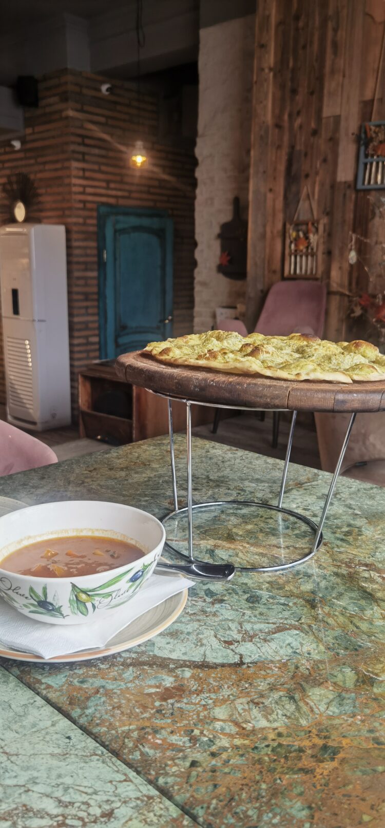 Прекрасно пообедали в Gusto