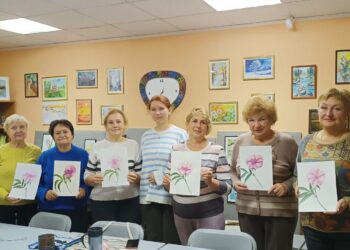Долголеты занимаются творчеством🎨