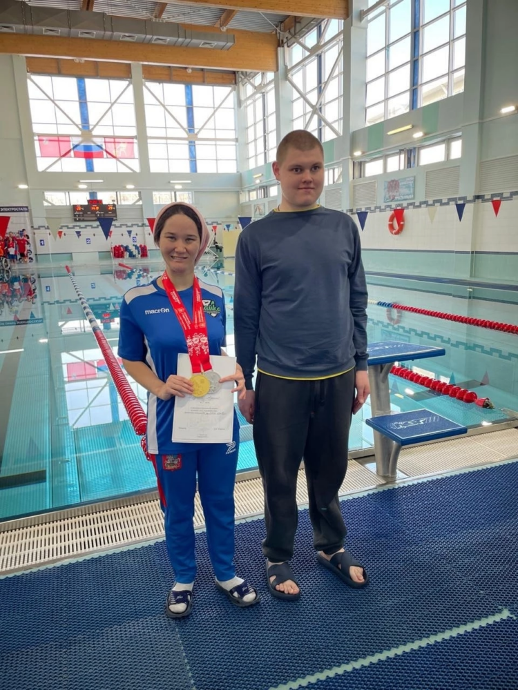 Чеховские спортсмены успешно выступили на Чемпионате Московской области по плаванию среди лиц с ПОДА.