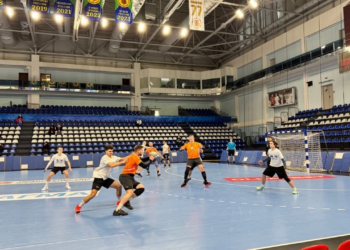 🤾‍♂️23 февраля во дворце спорта «Олимпийский» имени В.С. Максимова» продолжился открытый Чемпионат м.о. Чехов по гандболу.